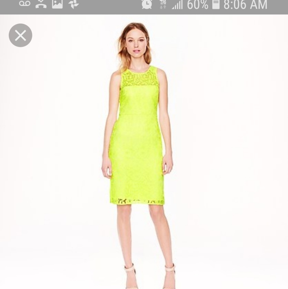 J. Crew collection lace cocktail dress A8182